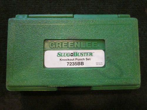 Greenlee knockout punch set model 7235bb for sale