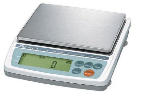 A&amp;d ew-12ki precision lab balance compact scale 12000x5g,triple range,ntep,new for sale