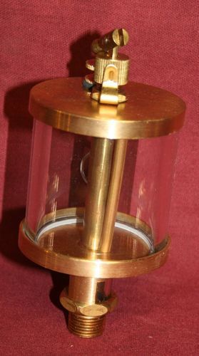 NEW Brass Gas Engine Drip Oiler Hit &amp; Miss Fairbanks Steam Size #4