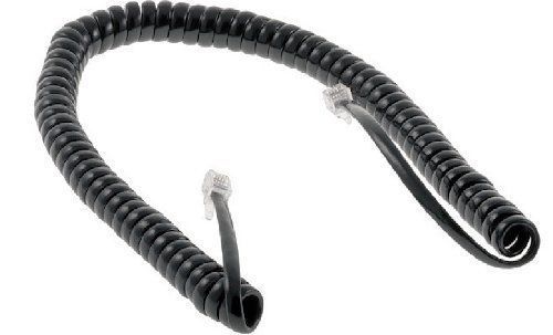 New 9&#039; black handset cord with long lead for avaya 9600 &amp; 9500 series ip phone for sale