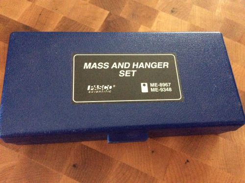 Mass Brass Weight and Hanger Set