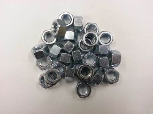 Zinc Plated Grade 2 Finish Hex Nuts  Coarse 1/2&#034;-13. Qty:12 pcs