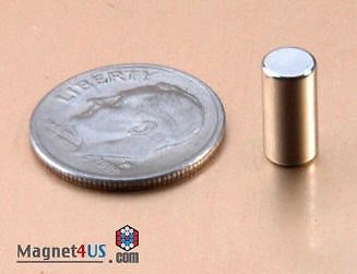 10 pcs craft hobbies magnet neodymium Rare earth Cylinder 3/16&#034; dia x 3/8&#034; thick