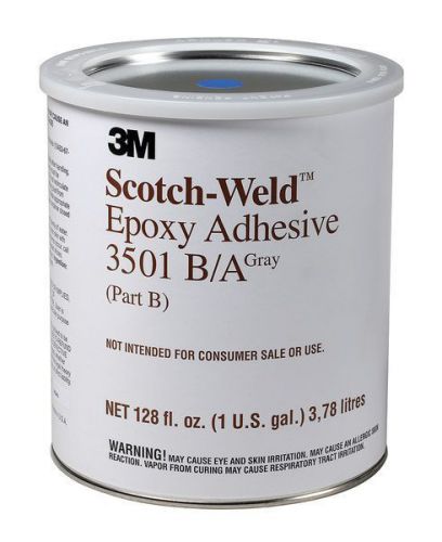 3M (3501) Epoxy Adhesive 3501 Gray Part B/A, 1 Gallon Kit