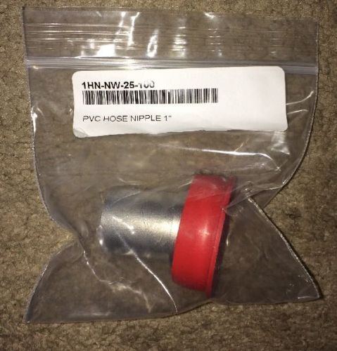 New sealed 1hn-nw-25-100 pvc hose nipple nw-25 1&#034; fits pvc-100 for sale