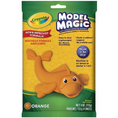 6 Pack MODEL MAGIC 4oz PACK ORANGE Drafting, Engineering, Art General Catalog