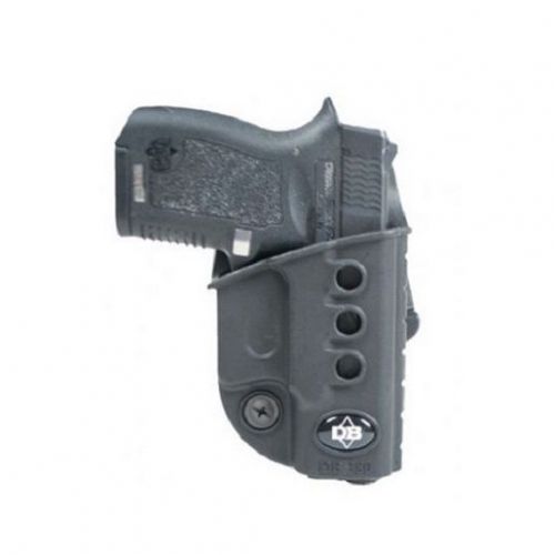 Fobus DB380 Diamond Back Paddle Holster Polymer Black RH Fits .380