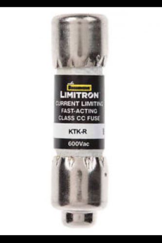 6- NEW Cooper BUSSMANN Buss LIMITRON KTK-R-2 Fast Acting CLASS CC FUSE 600V