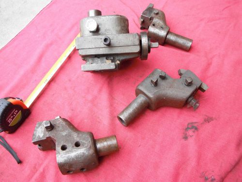 Warner &amp; Swasey (1) SLIDE TOOL (3) ADJUSTABLE KNEE TOOL M1862 M1863 turret lathe