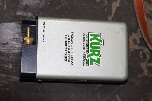 KURZ POCKET FLOW CALIBRATOR SERIES 580