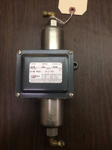 Switch, pressure - united electric controls type j21k / model 150 / stock #9538 for sale