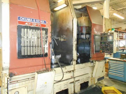 Okuma Howa Act-2SP-V5 Twin Spindle Vertical Turning Center, Year 1993