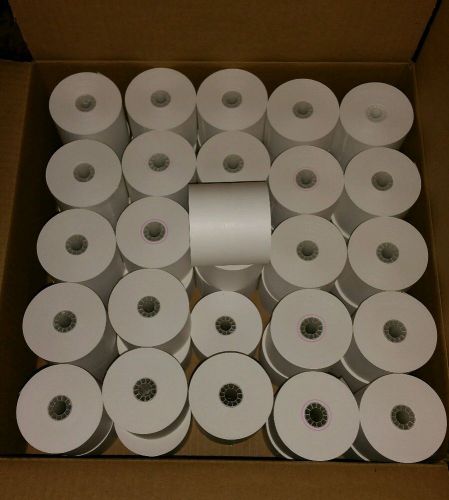 50 Rolls  70 mm 2 3/4  x 190&#039; Paper Rolls Cash Register Paper