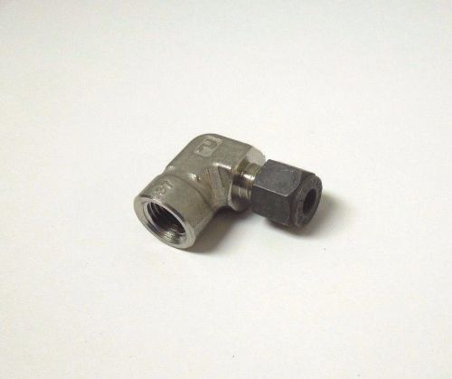 Parker cpi 4-4 dbz-ss female elbow 1/4 x 1/4 npt                  &lt;895nw for sale