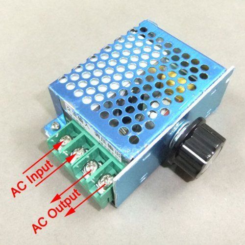 4000w 220v ac scr voltage regulator dimmer electric motor speed controller for sale