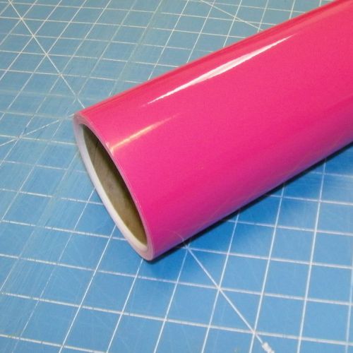 1 Roll 12&#034; X 10&#039; Pink Oracal 651 Sign Cutting Vinyl