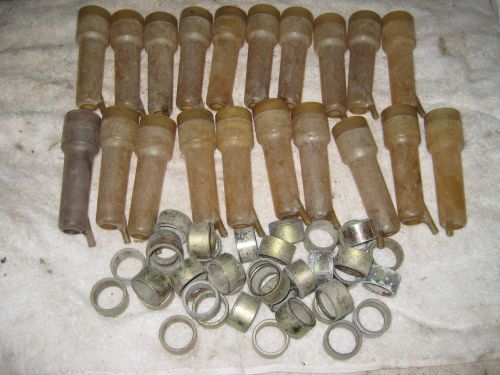 (20) Universal Milker Teat Cups &amp; Weights