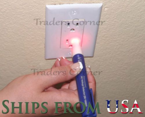 Led pocket plug non-contact tester with free shipping! for sale