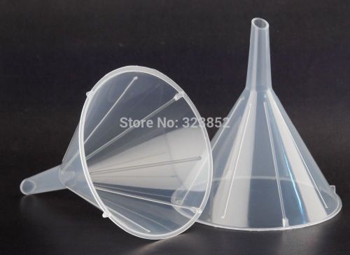 25 x mini funnel plastic small funnels dia.55mm short stem | bulk wholesale lot for sale