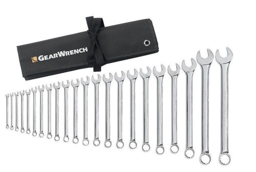 22-Piece Kit Metric Combination Wrench Set Car Mechanics Home Hand Tool Repair