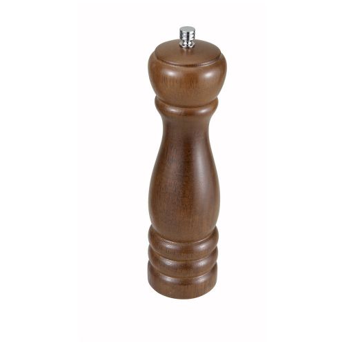 Winco WPM-08, 8-Inch Wood Pepper Mill