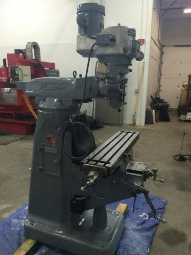 Bridgeport 9” x 42” Vertical Machining Mill w/ Anilam DRO