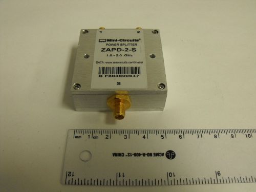 MINI-CIRCUITS ZAPD-2-S 2-Way Power Splitter / Combiner, SMA-type 1000 - 2000MHz