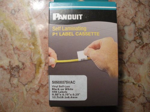 Panduit S050X075VAC Vinyl Self-Laminatin