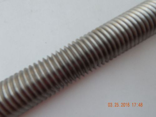 Stainless steel threaded rod. 1 1/8 - 7 x 36&#034; long. new for sale