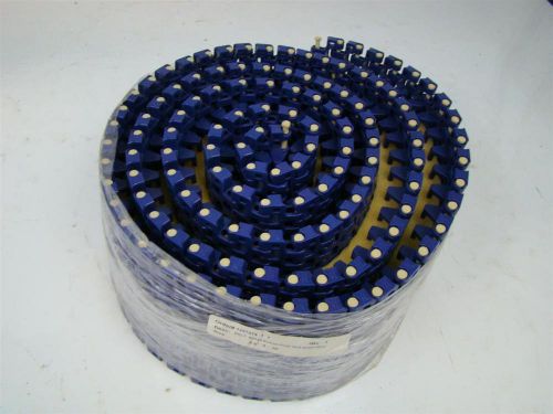 CONVEYOR BELT - M2540 RADIUS FLUSH GRID ACETAL BLUE   5.9&#034; X 10&#039;