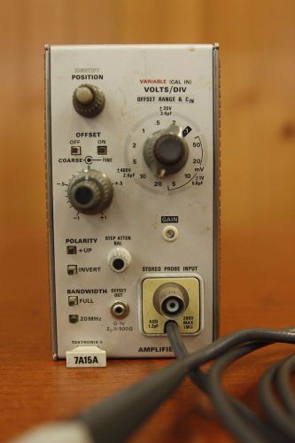Tektronix 7A11A Amplifier Plug-In Module