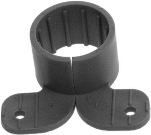 Aviditi 88934 1-1/2-inch 2-hole full-circle suspension pipe clamp, plastic, for sale