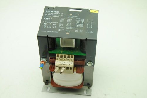 SIEMENS 4AV2400-2EB00-0A, 24V DC Power Supply 12A, 215-245V/385-415V