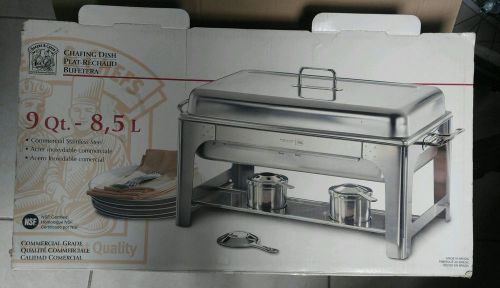 Bakers &amp; Chefs 9 Quarts Chafing Dish Stainless Steel