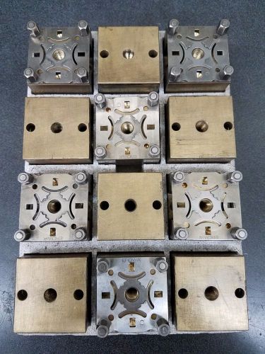 Lot of 12 Erowa ITS 50 Uniplate ER-009219 Electrode Holders Erowa ITS System