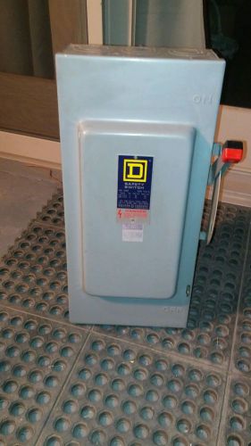 Square D H363 Heavy Duty Safety Switch 100A 600 V