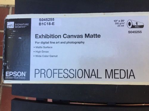 Epson Exhibition Canvas Matte - S045255 13&#034; X 20&#039;