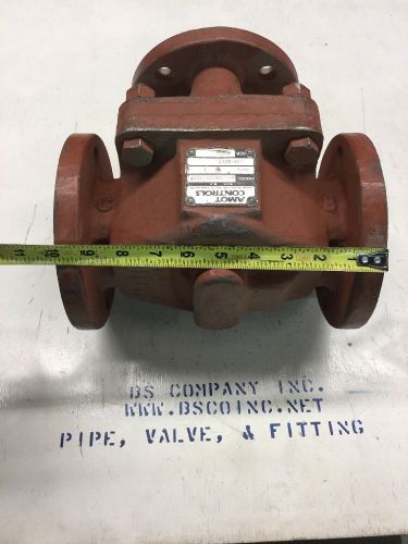 2 1/2&#034; flanged amot controls thermostatic control valve model b, iron body, new! for sale