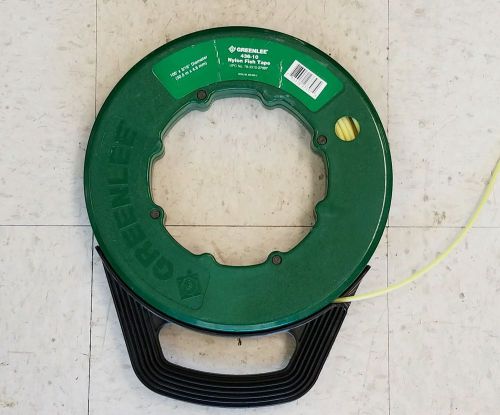 Greenlee 436-10 100 Foot Nylon Non Conductive Wire Pulling Conduit Fish Tape