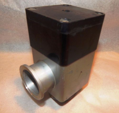 VARIAN NW40, A/O, 1243-L6281-303 ANGLE ISOLATION BLOCK VALVE - NW40