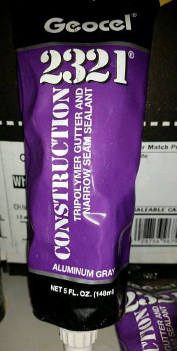 Geocel 2321 gutter &amp; seam sealant gray 5-oz window door stop leaks qty-4 for sale