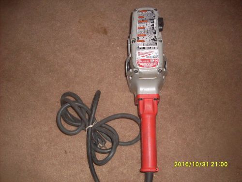 MILWAUKEE 1675-1 CORDED 1/2&#034; HEAVY DUTY HOLE HAWG RIGHT ANGLE DRILL POWER TOOL