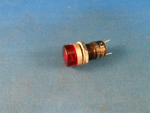 800036-22-TL PAN-A-LITE RED LIGHT IND. BULB T1 3/4 2 SOLDER LUG NEW OLD STOCK