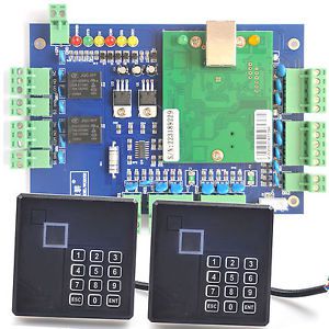 Network Entry Door Access Control Board LAN WG 26 T02 2 RFID Readers PIN Keypad