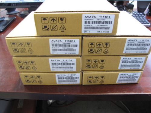 LOT OF 7 NEW in Box Avaya 700434897 Avaya 1151D1 Power Injector
