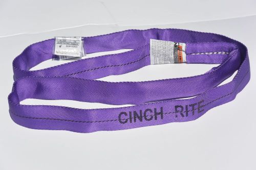 10FT Purple Polyester Endless Round Sling CRANE HOIST RIGGING LIFT