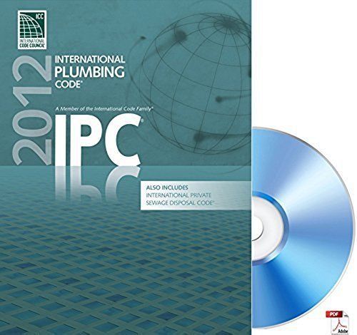 2012 international plumbing code + international private disposal sewage cd-rom for sale