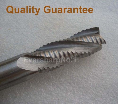 Lot 3pcs HSS 4 Flute Roughing End Mills Cutting Dia 6mm Japan Brand Endmills