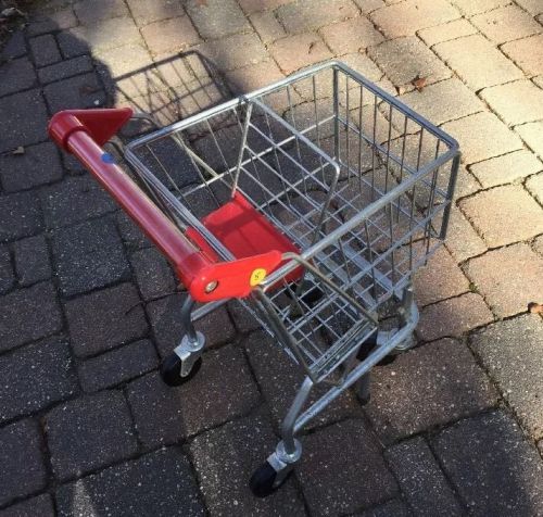 Melissa And Doug Kids Metal Shopping Cart