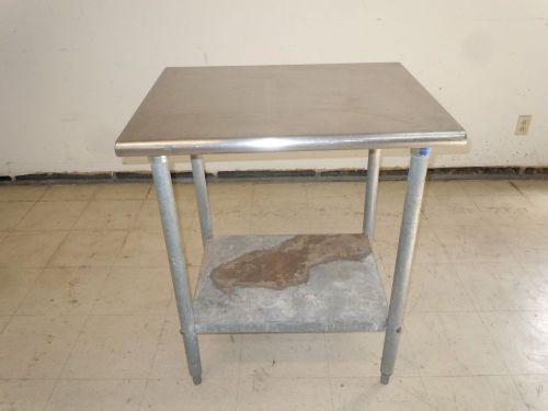 Stainless steel work prep table equipment table 30&#034; x 24&#034; kitchen restaurant 109 for sale